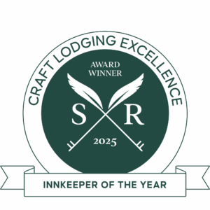 Winners! John & Missy Hillock are Select Registry’s 2025 Innkeepers of the Year 1 Winners! John & Missy Hillock are Select Registry’s 2025 Innkeepers of the Year 1